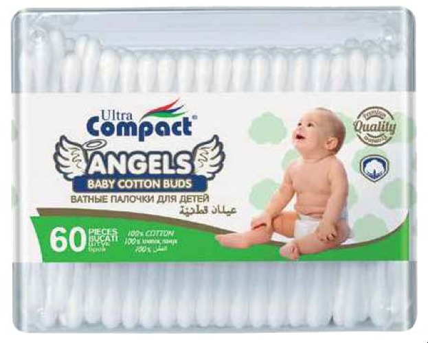 Baby Cotton Buds 60pcs