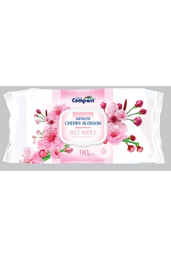 Wet Wipes Japanese Cherry Blossom 90pcs