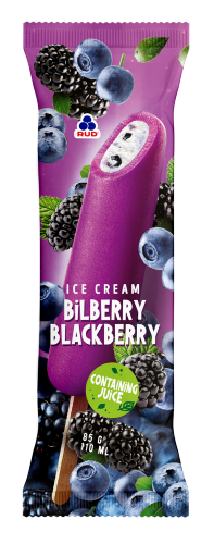 Bilberry Blackberry Ice Cream 85g