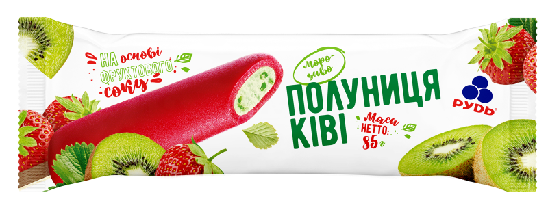 Strawberry & Kiwi Ice Cream 85g