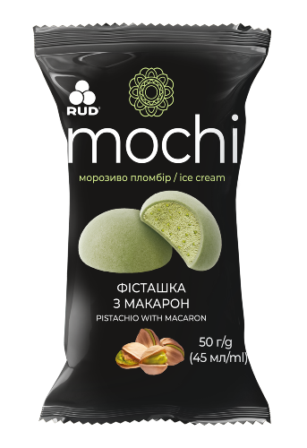 Mochi Pistachio with Macaron 50g