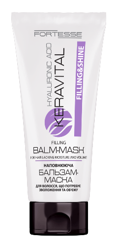 Balm Mask for Hair Lacking Moisture and Volume