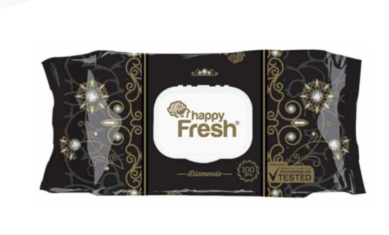 Wet Wipes 100 pcs. - Diamonds