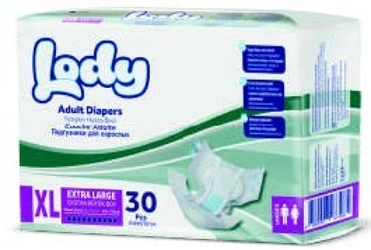 Adult Diapers 30 pcs. Extra Large